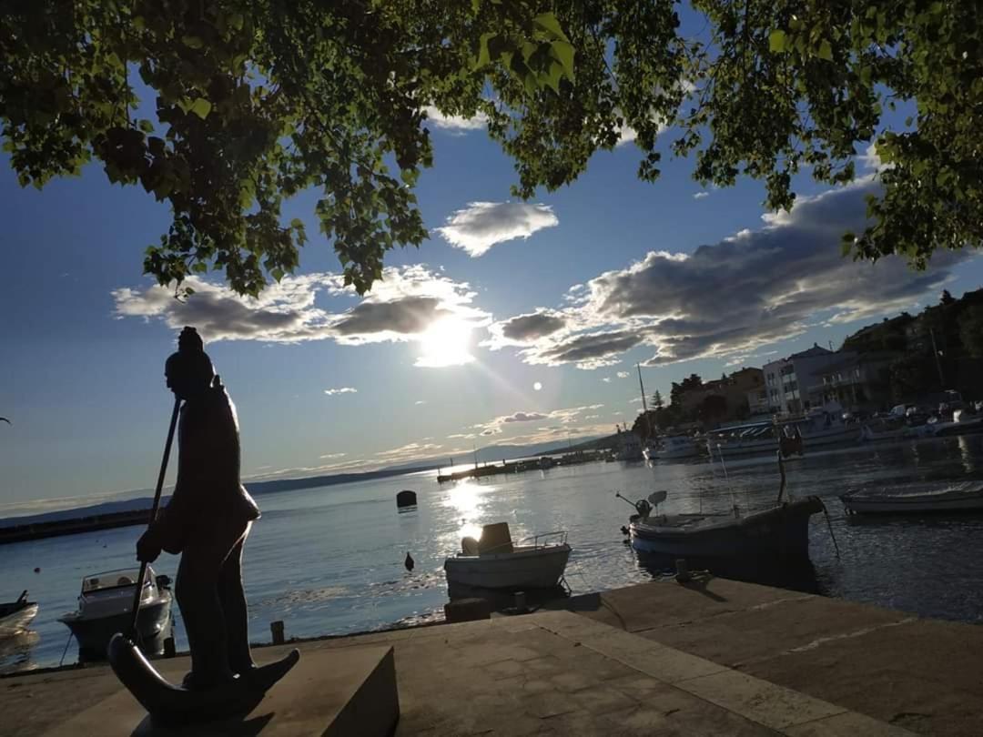 Riva Apartment Klenovica Luaran gambar