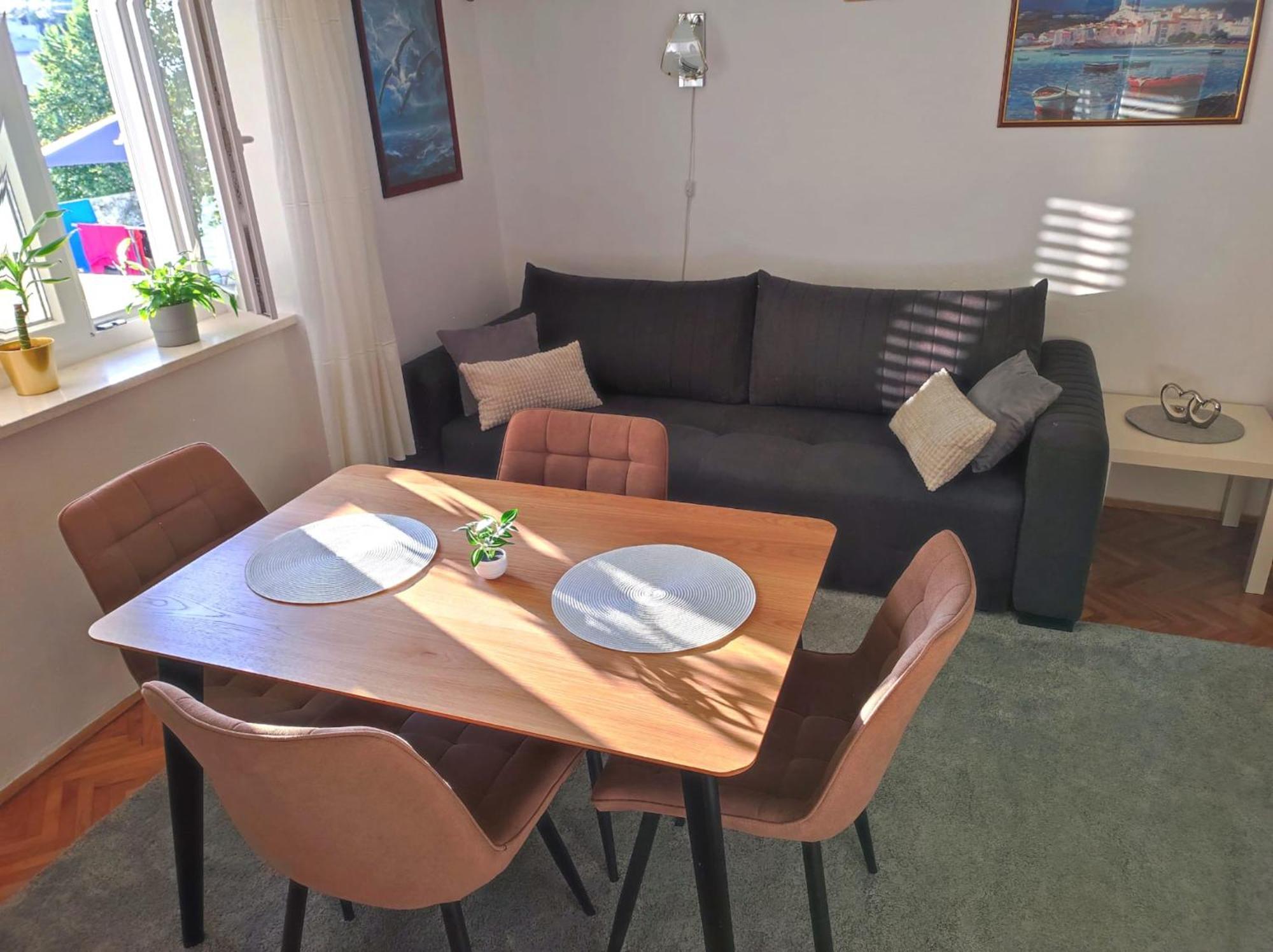 Riva Apartment Klenovica Luaran gambar